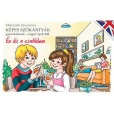 Képes szókártyák gyerekeknek - angol nyelvből - Én és a családom    8.95 + 1.95 Royal Mail